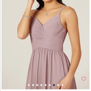 Azazie Dress “Blake” Vintage Mauve